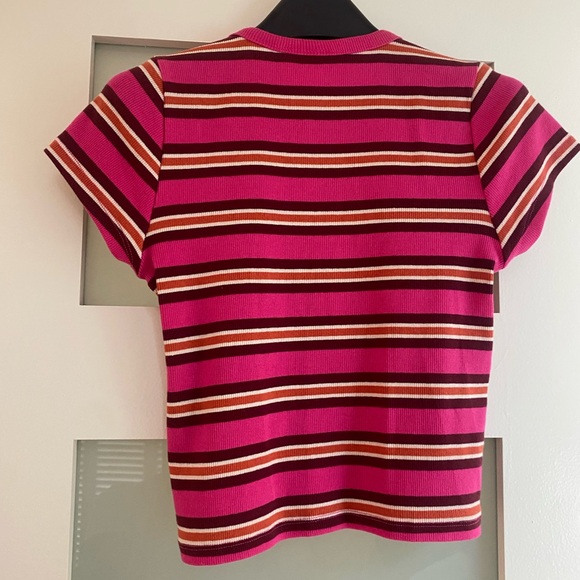 Brand New Maeve Striped T-Shirt - Picture 2 of 3